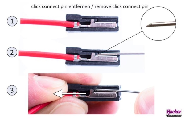 A85250/6P02 Click-Connect Verbinder 6Pin 0,2-0,5²